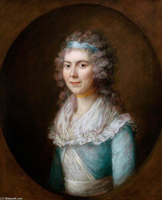 Wikioo.org - The Encyclopedia of Fine Arts - Painting, Artwork by Gainsborouth Dupont - Caroline Anne Horde