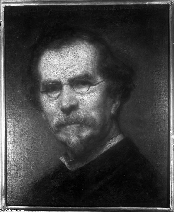Wikioo.org - Encyklopedia Sztuk Pięknych - Malarstwo, Grafika George Peter Alexander Healy - Self-portrait