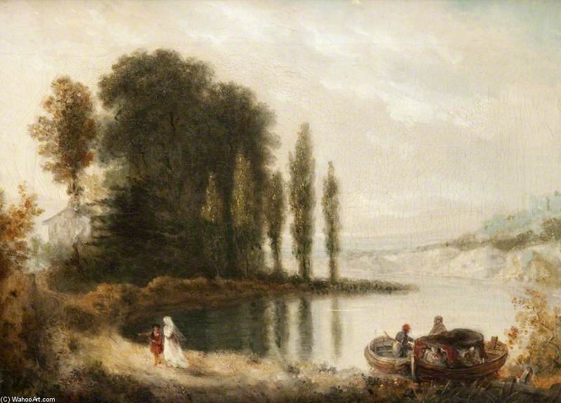 Wikioo.org – L'Enciclopedia delle Belle Arti - Pittura, Opere di Hugh William Williams - paesaggio