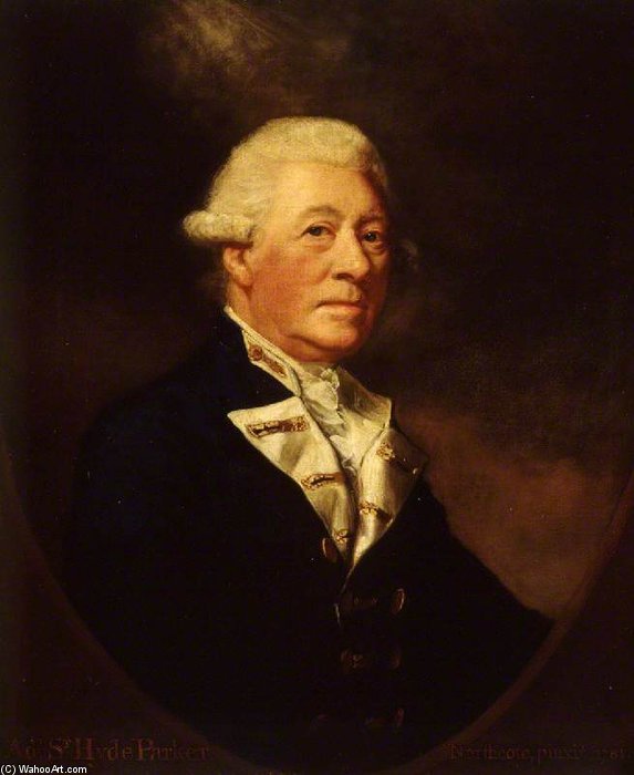 WikiOO.org - Enciclopedia of Fine Arts - Pictura, lucrări de artă James Northcote - Admiral Sir Hyde Parker