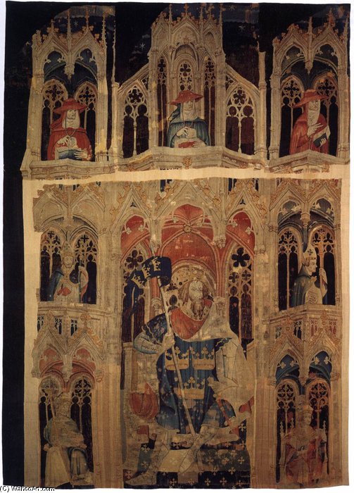 WikiOO.org - Encyclopedia of Fine Arts - Målning, konstverk Nicolas Bataille - King Arthur