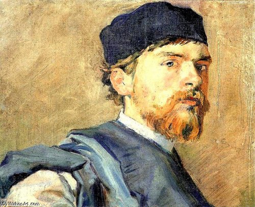 Wikioo.org - The Encyclopedia of Fine Arts - Painting, Artwork by Stanislaw Wyspianski - Self-portrait -