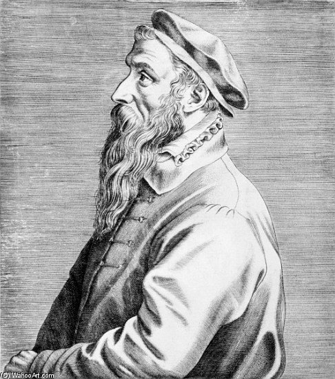 WikiOO.org - Enciclopédia das Belas Artes - Pintura, Arte por Theodor Galle - Portrait Of Pieter Brueghel The Elder