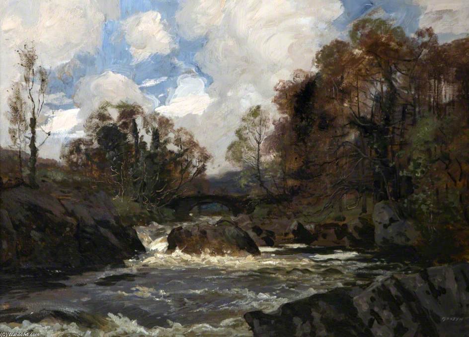 Wikioo.org - The Encyclopedia of Fine Arts - Painting, Artwork by Thomas E Mostyn - Betws Y Coed