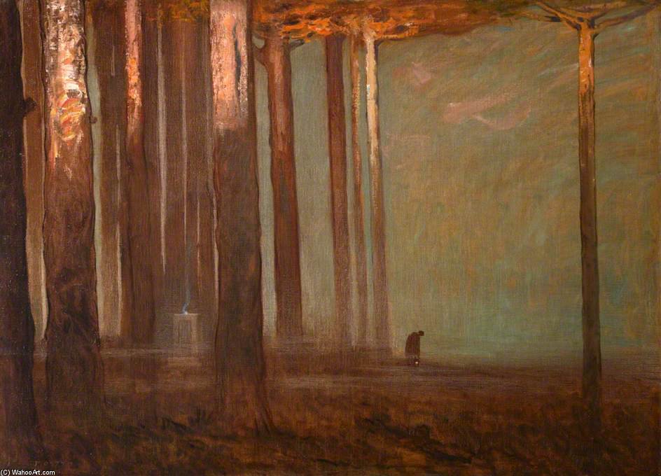 Wikioo.org - The Encyclopedia of Fine Arts - Painting, Artwork by Thomas E Mostyn - Dawn