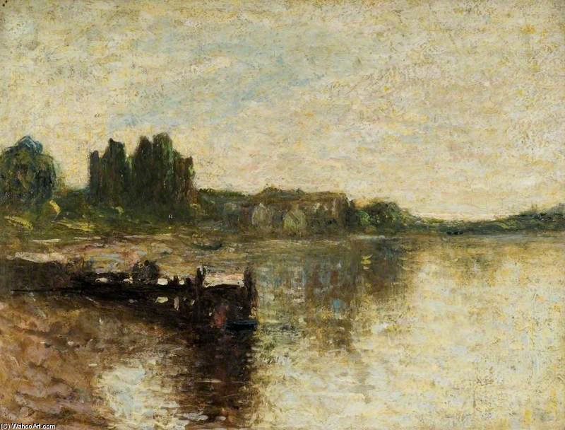 Wikioo.org - The Encyclopedia of Fine Arts - Painting, Artwork by Thomas E Mostyn - Kirkcudbright Castle