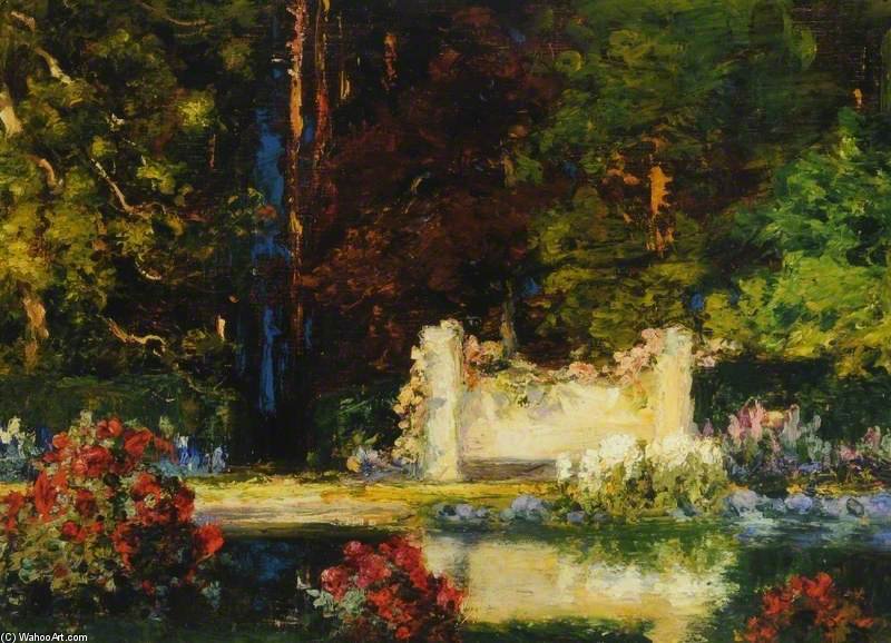 Wikioo.org - The Encyclopedia of Fine Arts - Painting, Artwork by Thomas Edwin Mostyn - The Garden Of Memory
