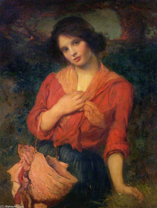 Wikioo.org - The Encyclopedia of Fine Arts - Painting, Artwork by Thomas Edwin Mostyn - The Tryst