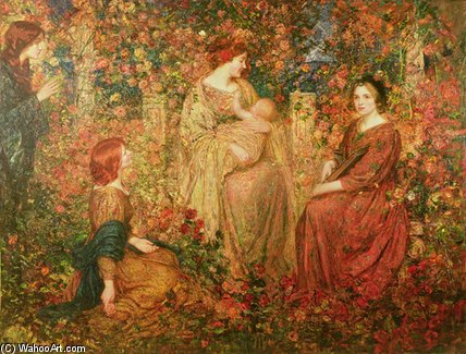 WikiOO.org - אנציקלופדיה לאמנויות יפות - ציור, יצירות אמנות Thomas Edwin Mostyn - The Child