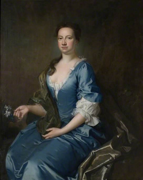 WikiOO.org - Encyclopedia of Fine Arts - Maleri, Artwork Thomas Hudson - Elizabeth Lady Isham