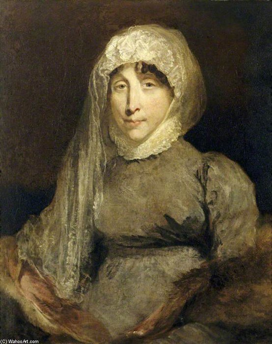 Wikioo.org - The Encyclopedia of Fine Arts - Painting, Artwork by Thomas Hudson - Mary Jeffries, Lady Elton