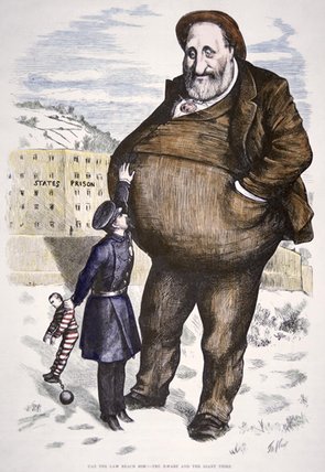 WikiOO.org - Encyclopedia of Fine Arts - Maleri, Artwork Thomas Nast - Cartoon Featuring William Marcy 'boss' Tweed