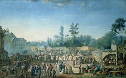 Wikioo.org - The Encyclopedia of Fine Arts - Painting, Artwork by Thomas Naudet - View Of The Tuileries _2
