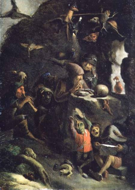 Wikioo.org - สารานุกรมวิจิตรศิลป์ - จิตรกรรม Thomas Van Apshoven - The Temptation Of St. Anthony
