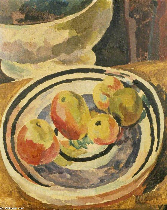WikiOO.org - Encyclopedia of Fine Arts - Maalaus, taideteos Vanessa Bell - Apples