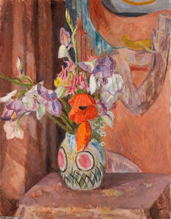 WikiOO.org - Encyclopedia of Fine Arts - Maľba, Artwork Vanessa Bell - Flowers