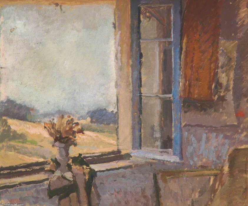 Wikioo.org - The Encyclopedia of Fine Arts - Painting, Artwork by Vanessa Bell - Interior