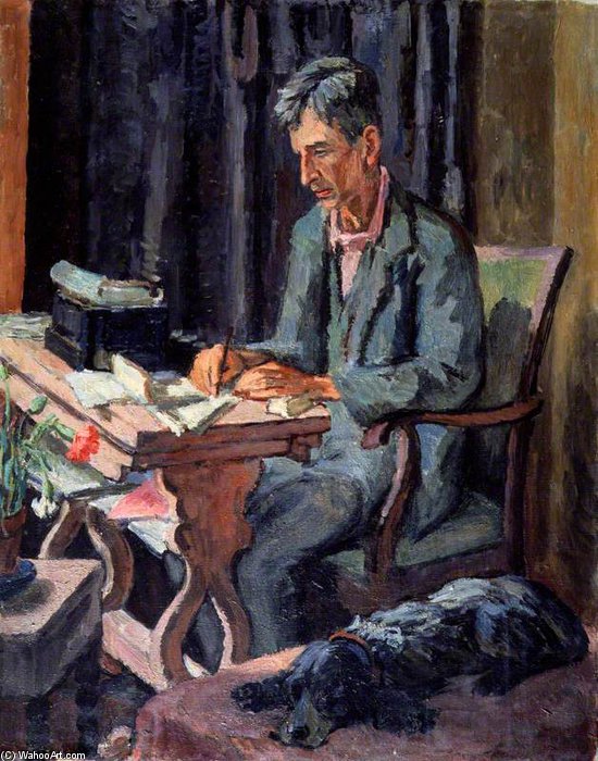 Wikioo.org - The Encyclopedia of Fine Arts - Painting, Artwork by Vanessa Bell - Leonard Sidney Woolf