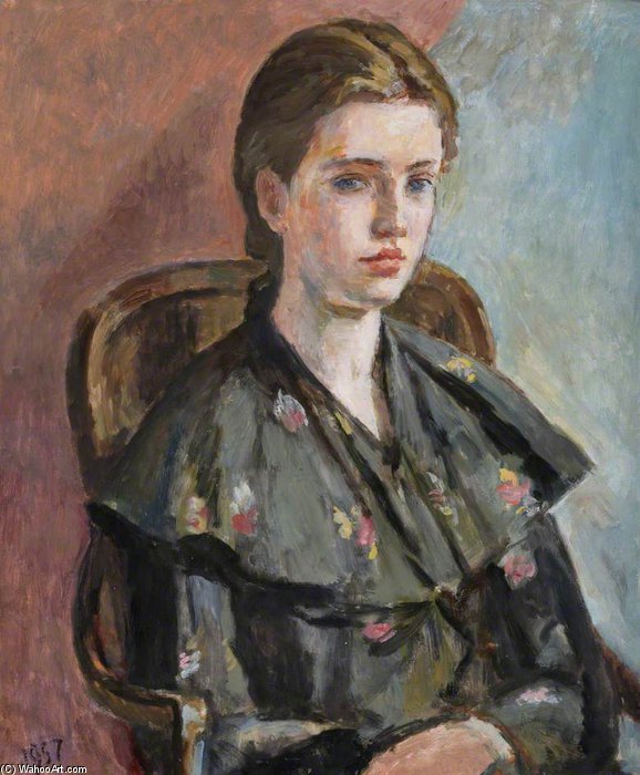 Wikioo.org - The Encyclopedia of Fine Arts - Painting, Artwork by Vanessa Bell - Portrait Of A Girl