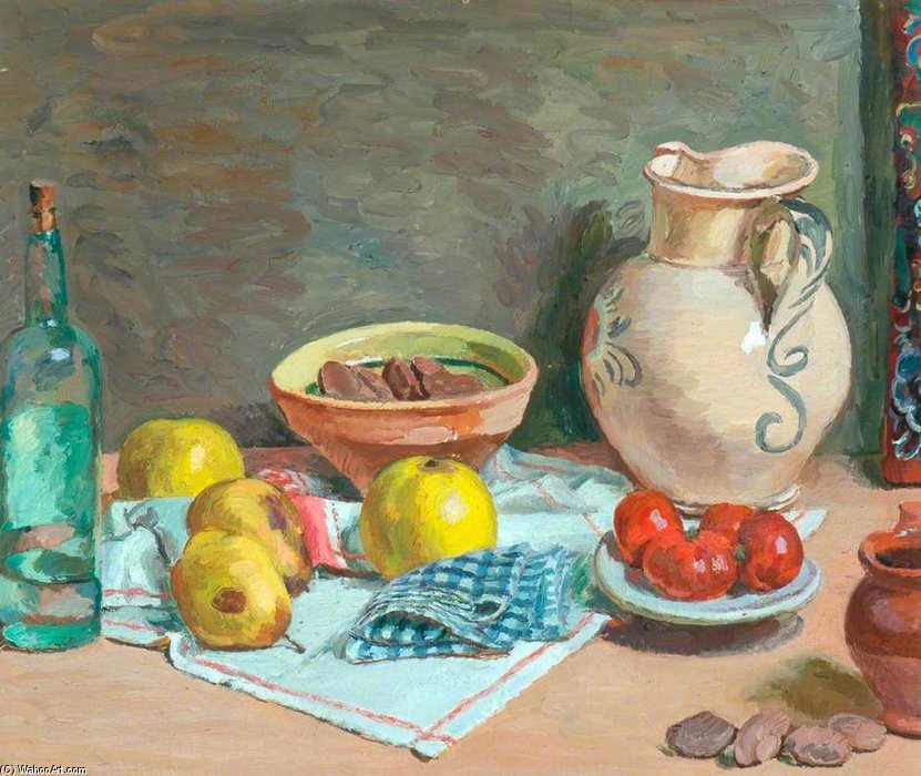 WikiOO.org - دایره المعارف هنرهای زیبا - نقاشی، آثار هنری Vanessa Bell - Still Life -