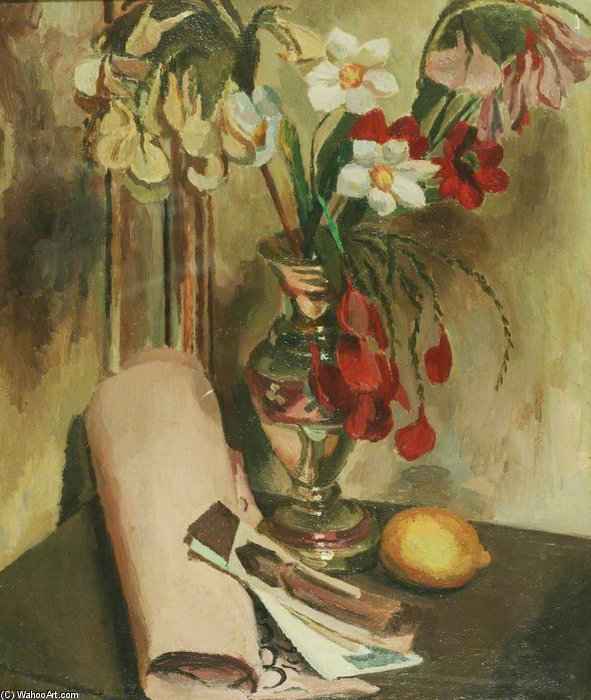 WikiOO.org - Encyclopedia of Fine Arts - Maľba, Artwork Vanessa Bell - Still Life