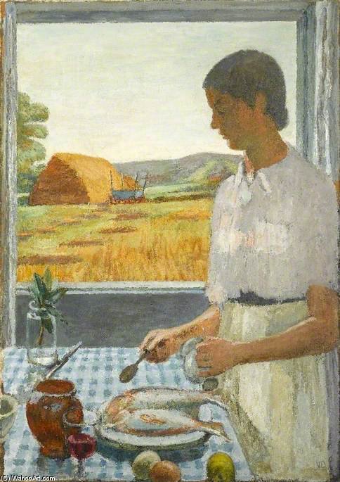 Wikioo.org - The Encyclopedia of Fine Arts - Painting, Artwork by Vanessa Bell - The Cook