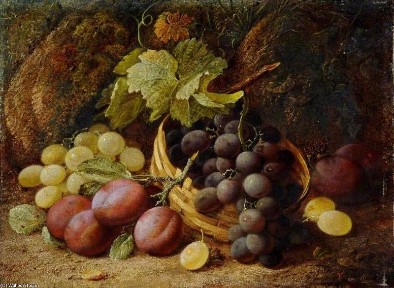 WikiOO.org - Encyclopedia of Fine Arts - Maleri, Artwork Vincent Clare - Fruit Piece