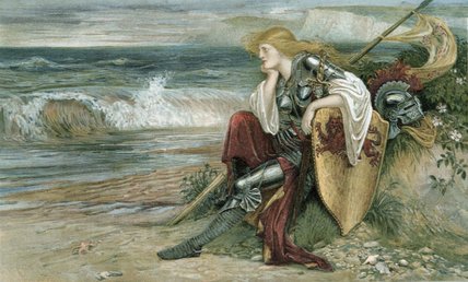 Wikioo.org - The Encyclopedia of Fine Arts - Painting, Artwork by Walter Crane - Britomart
