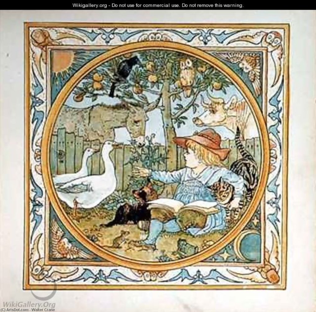 Wikioo.org - The Encyclopedia of Fine Arts - Painting, Artwork by Walter Crane - Frontispiece