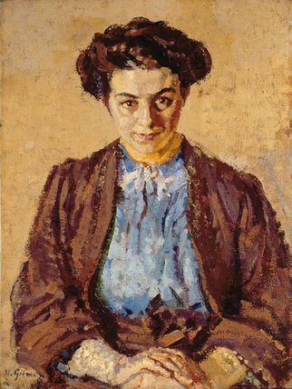 WikiOO.org - Енциклопедія образотворчого мистецтва - Живопис, Картини
 Walter Crane - Portrait Of Elene Zompolides