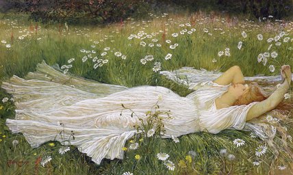 Wikioo.org - The Encyclopedia of Fine Arts - Painting, Artwork by Walter Crane - Summer