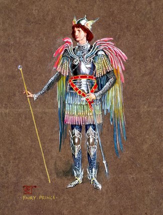WikiOO.org - Enciklopedija dailės - Tapyba, meno kuriniai Walter Crane - The Fairy Prince