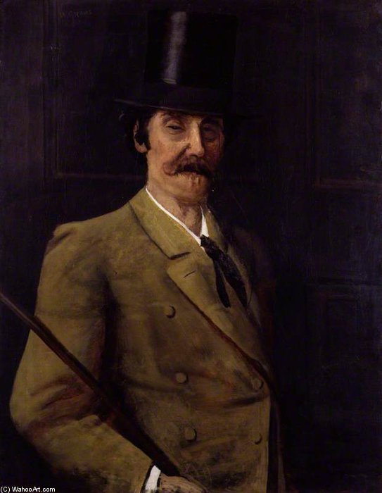 WikiOO.org - Encyclopedia of Fine Arts - Maalaus, taideteos Walter Greaves - James Abbott Mcneill Whistler