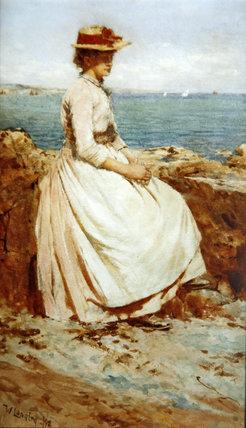 WikiOO.org - Encyclopedia of Fine Arts - Maleri, Artwork Walter Langley - Sunlight
