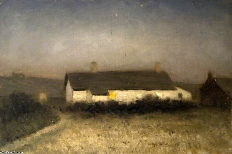 WikiOO.org - Енциклопедия за изящни изкуства - Живопис, Произведения на изкуството Wilfrid Williams Ball - Cottage In A Rural Setting -