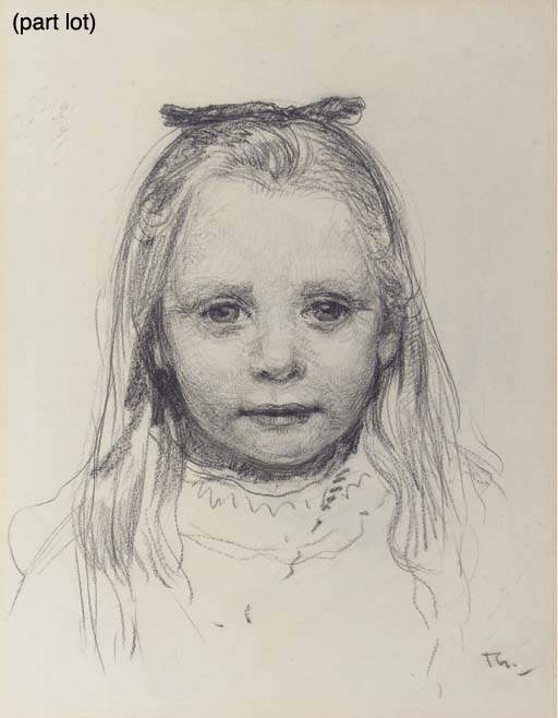 WikiOO.org - Encyclopedia of Fine Arts - Maľba, Artwork Willem Bastiaan Tholen - Portrait Of Péronne Arntzenius