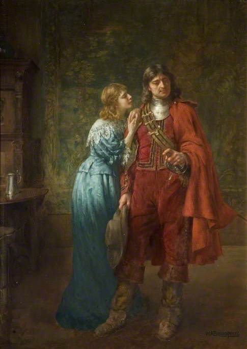 Wikioo.org - The Encyclopedia of Fine Arts - Painting, Artwork by William Arthur Breakspeare - In Time Of War