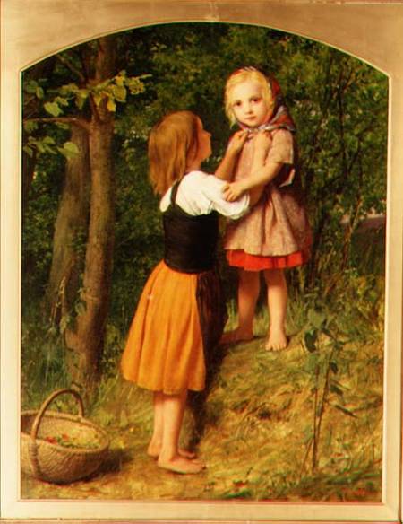 Wikioo.org - The Encyclopedia of Fine Arts - Painting, Artwork by William Charles Thomas Dobson - Babes In The Wood