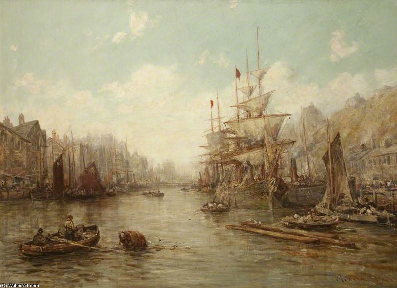 Wikioo.org - The Encyclopedia of Fine Arts - Painting, Artwork by William Edward Webb - Douglas Harbour