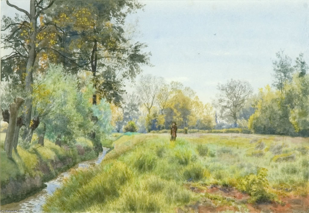 WikiOO.org - Encyclopedia of Fine Arts - Lukisan, Artwork William Fraser Garden - Untiteled