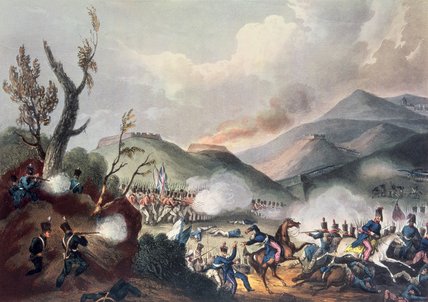 Wikioo.org - The Encyclopedia of Fine Arts - Painting, Artwork by William Heath - Battle Of Busaco