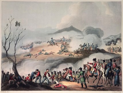 Wikioo.org - The Encyclopedia of Fine Arts - Painting, Artwork by William Heath - Battle Of Orthes