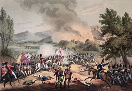 Wikioo.org - The Encyclopedia of Fine Arts - Painting, Artwork by William Heath - Battle Of Pombal