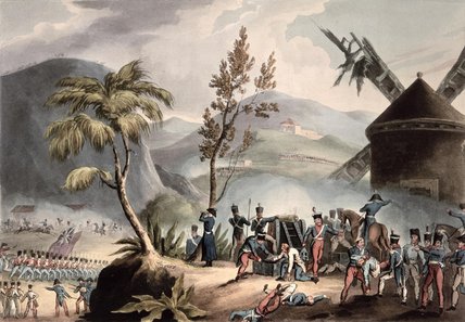 WikiOO.org - Енциклопедия за изящни изкуства - Живопис, Произведения на изкуството William Heath - Battle Of Roleia