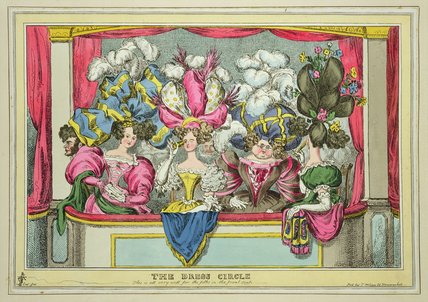 Wikioo.org - The Encyclopedia of Fine Arts - Painting, Artwork by William Heath - The Dress Circle