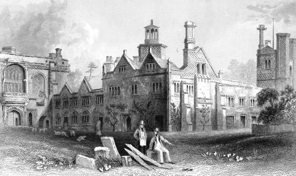 Wikioo.org - The Encyclopedia of Fine Arts - Painting, Artwork by William Henry Bartlett - St. Osyth's Priory