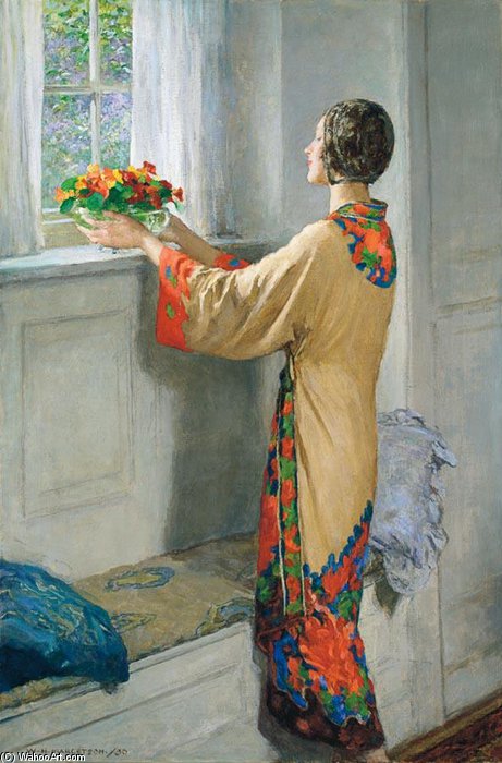 Wikioo.org - The Encyclopedia of Fine Arts - Painting, Artwork by William Henry Margetson - A New Day
