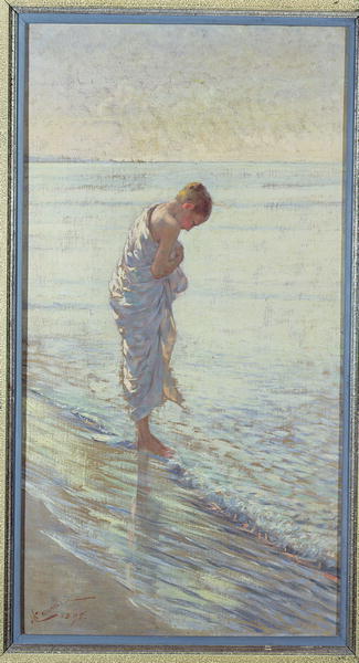 Wikioo.org - Bách khoa toàn thư về mỹ thuật - Vẽ tranh, Tác phẩm nghệ thuật William Henry Margetson - The Sea Hath Its Pearls