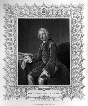 Wikioo.org - สารานุกรมวิจิตรศิลป์ - จิตรกรรม William Hoare - Portrait Of William Pitt, 1st Earl Of Chatham