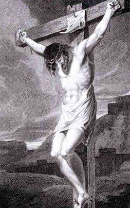 Wikioo.org – L'Encyclopédie des Beaux Arts - Peinture, Oeuvre de William Hopwood - le crucifixion